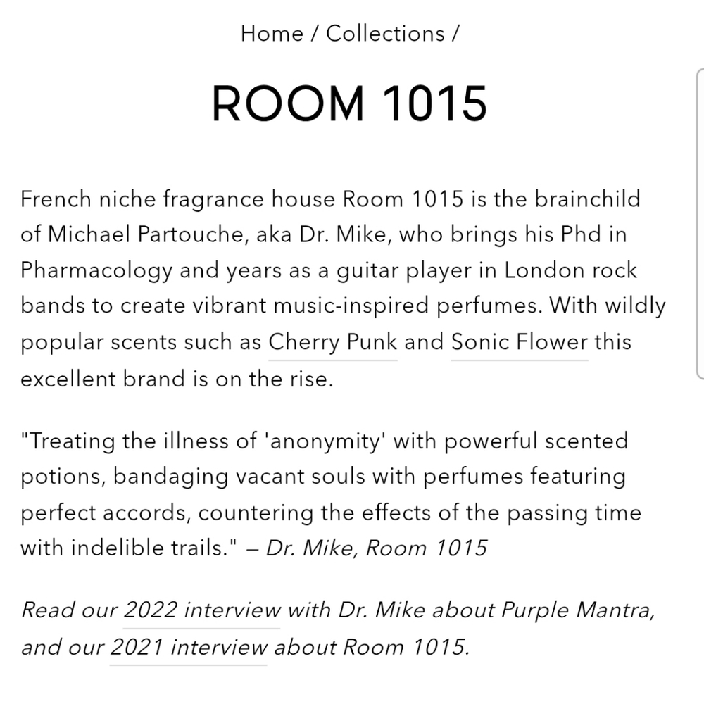 Room 1015 Olfactory Counterculture Discovery Set - Picture 3 of 3